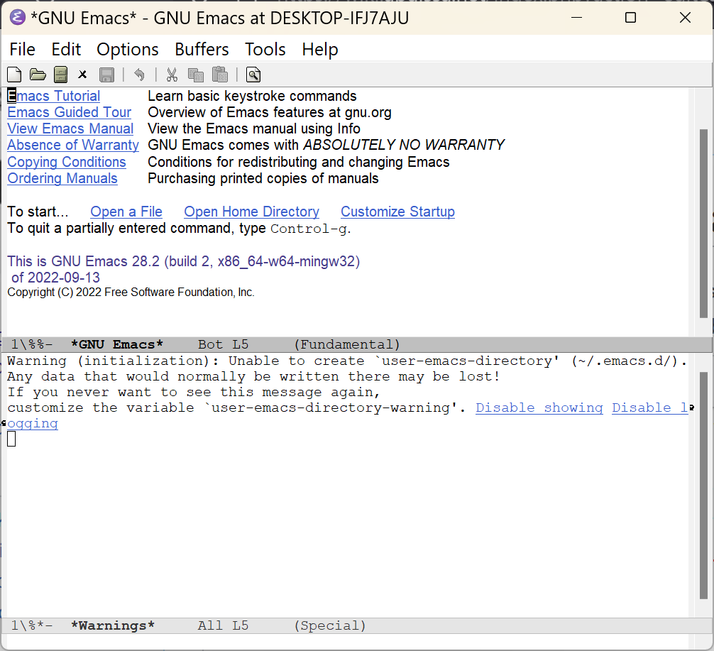 File:Emacs default UI on windows.png